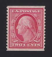 US #353 1909 Carmine Wmk 191 Perf 12 Vert Mint OG LH VF Scv $95 - Nuevos