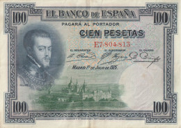 España Spain Espagne 100 PESESTAS 1925 - 50 Pesetas