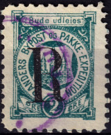 DANEMARK / DENMARK - 1887 - RANDERS Local Post R On 2 øre Myrtle Green P.10 - VF Used -b - Emisiones Locales