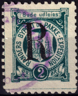 DANEMARK / DENMARK - 1887 - RANDERS Local Post R On 2 øre Myrtle Green P.10 - VF Used -d - Emisiones Locales