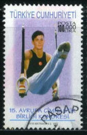 Türkiye 1997 Mi 3131 General Meeting Of The Union European Gymnastics - Usati