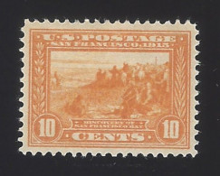 US #400 1913 Orange Yellow WMK 190 Perf 12 Mint OG LH VF SCV $120 - Unused Stamps