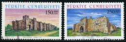 Türkiye 1999 Mi 3207-3208  Caravanserais On The Historic Silk Road | Sarapsa Caravanserai & Obruk Caravanserai - Used Stamps