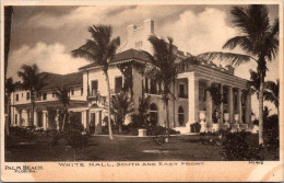 Florida Palm Beach White Hall South And East Front Albertype - Palm Beach