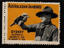 Australia 1938 Australasian Jamboree  Mint Sticker - Andere & Zonder Classificatie