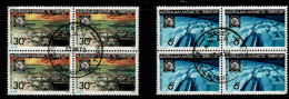 Australian Antarctic Territory  ASC 19-20  1971 Antarctic Treaty Used Block 4 ,Casey Base - Usados