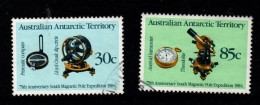 Australian Antarctic Territory  ASC 60-61 1984 South Magnetic Pole ,used - Used Stamps