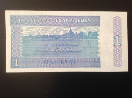 Central Bank Of Myanmar (Burma) One Kyat - Myanmar