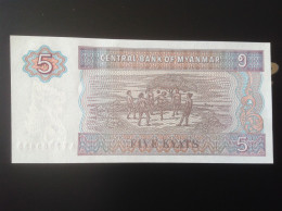 Central Bank Of Myanmar (Burma) Five Kyats - Myanmar