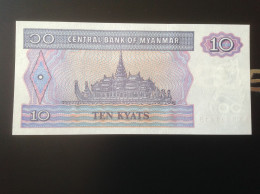 Central Bank Of Myanmar (Burma) Ten Kyats - Myanmar