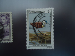 Delcampe - BOTSWANA  USED   STAMPS   BIRD BIRDS   WITH POSTMARK - Botswana (1966-...)