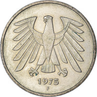 Monnaie, République Fédérale Allemande, 5 Mark, 1975 - 5 Mark