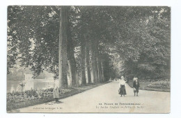 3453 Palais De Fontainebleau 24 Le Jardin Anglais Allée De Sully 1909 Cachet Vitry Sur Seine CHRYSOSTOME Couvent Neuilly - Fontainebleau