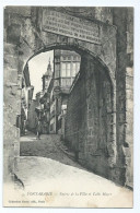 3406 Fontarrabie Fontarabie Hondarribia Entrée De La Ville Et Calle Mayor Besancon Sannois 1910 Guipuscoa Guipúzcoa - Autres & Non Classés