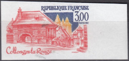 FRANCE : 1982 - COLLONGES LA ROUGE N° 2196 NON DENTELE NEUF ** LUXE SANS CHARNIERE - 1981-1990