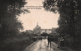 St Saint-Georges-sur-Eure (Eure-et-Loir) La Rue De La Grippe - Edition Gravelat - Carte Non Circulée - Sonstige & Ohne Zuordnung