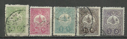 Turkey; 1908 Postage Stamps - Used Stamps