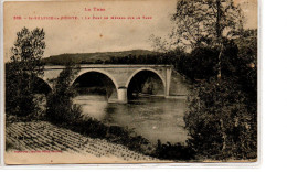 81 Saint Sulpice La Pointe Tarn  Labouche  N°340 Le Pont   Suspendu Sur L'Agout - Saint Sulpice