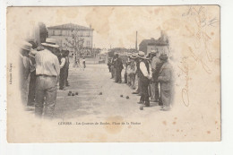 GIVORS - LES JOUEURS DE BOULES, PLACE DE LA NATION - 69 - Givors