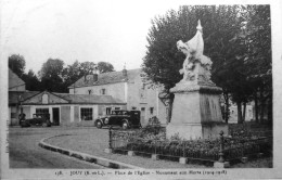 Place De L'église, Monument Aux Morts - Jouy