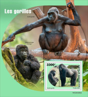 2022-08 - NIGER- GORILLAS II               1V    MNH** - Gorilas