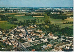 POILLY - LES -GIEN ( 45 )  VUE  AÉRIENNE  - C P M  ( 23  / /4 /   64  ) - Gien