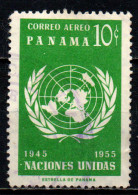 PANAMA - 1958 - 10° ANNIVERSARIO DELLE NAZIONI UNITE - USATO - Panama