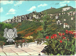 Repubblica Di San Marino, Panorama Delle Torri Da Terrazza Fiorita, General View, Vue Generale, Gesamtansicht - San Marino