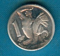 Czechoslovakia 1 Koruna 1947 - ALU - Copy-replica Of Rare Coin - NOT A GENUINE COIN !!! - Checoslovaquia