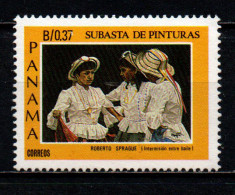 PANAMA - 1984 - Intermission During The Dance, By Roberto Sprague - SENZA GOMMA - Panama