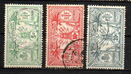 Col33 Colonie Nouvelles Hébrides N° 27 à 29 Oblitéré Cote : 8,50 € - Used Stamps