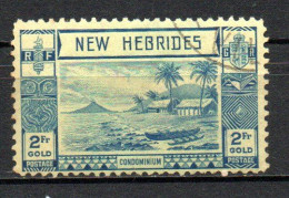 Col33 Colonie Nouvelles Hébrides N° 121 Oblitéré Cote : 22,00 € - Used Stamps