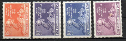 Col33 Colonie Nouvelles Hébrides N° 136 à 139 Neuf X MH Cote : 12,00 € - Unused Stamps