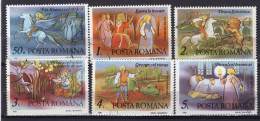 S1525 - ROMANIA ROUMANIE Yv N°3750/55 - Gebruikt