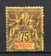 Col33 Colonie Obock N° 43 Oblitéré Cote : 30,00 € - Used Stamps