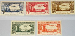 Mauritanie Mauritania - 1940 / 1942 - PA 1 / 17 - Lot Poste Aérienne N°1 à 17 - * - MH - Mauritanie (1960-...)