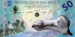 Superbe NEDERLANDS MAURITIUS 50 Gulden 2016  POLYMER UNC - Fiktive & Specimen