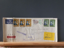 103/097  LETTRE RECOMM.  ETHIOPIA  1968 TO GERMANY - Cartas