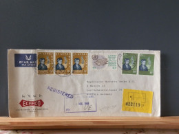 103/097  LETTRE RECOMM.  ETHIOPIA  1968 TO GERMANY - Storia Postale