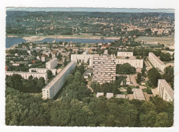 78 - VERNOUILLET- LES CITÉS DU PARC - VUE AERIENNE - CPSM DENTELÉE 10.5 X15 -1980 - Vernouillet