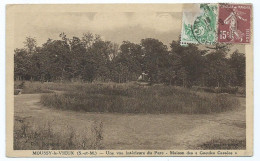 2722 - Moussy Le Vieux 77 Vue Intérieur Du Parc Maison Des Gueules Cassées Lourdelle Quere Marly Le Roi Type Blanc Mixte - Autres & Non Classés