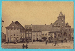 * Sittard (Limburg - Nederland) * (Uitg Vroemen Bormans) Marktplein, Grand'Place, Kiosque, Kiosk, Animée, Café - Sittard