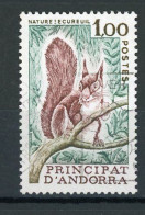 ANDORRE : NATURE, ECUREUIL - N° Yvert 267 Obli. - Used Stamps