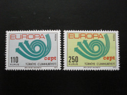 Turquie - Europa 1973 "Cor Postal"  Y.T. 2050/2051 - Neuf * (trace De Charnière) Mint  MLH - 1974
