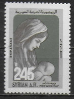 SYRIE  N°  706 * *  ( Cote 3.50e ) Fete Des Méres - Moederdag