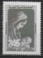SYRIE  N°  706 * *  ( Cote 3.50e ) Fete Des Méres - Mother's Day