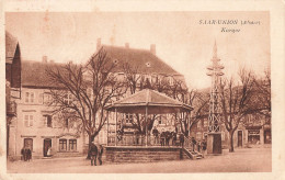 67 Sarre Union Saar Le Kiosque à Musique CPA  Cachet 1938 - Sarre-Union