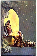 Mastroianni Illustrateur Bergers Moutons Adoration Vierge 1913 état Superbe - Mastroianni