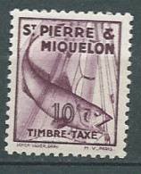 Saint Pierre Et Miquelon  - Yvert N°33  **  - Pa 25332 - Postage Due