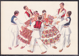 Yugoslavia Vladimir Kirin Croatia National Dances National Costumes Cultures Traditions - Yougoslavie